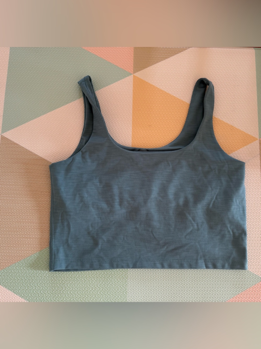 Beyond Yoga Teal Set with Cropped Tank Top - XL and Leggings - L - Picture 6 of 12
